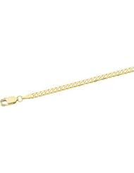 Solid Curb Chain 14K Gold Yellow Ch26 24 Inch