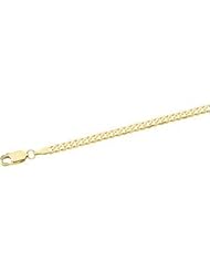 Solid Curb Chain 14K Gold Yellow Ch26 18 Inch