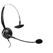 Jabra GN2120 NCD-01 (01-0320) Monaural Over-the-Head Flex Boom Noise Canceling Headset with 8800-01 Cable