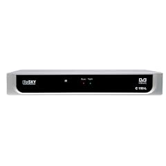 TelSKY C 150-L Digitaler Kabelreceiver (Scart, USB 2.0, Audio Digitalausgang) silber