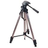 Savage TD-300 Digital Camera/Video Tripod with Three-Way Fluid Pan-Head, Supports 11 lbs., Maximum Height 66.3