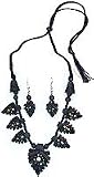 Fashion Jewellery Necklace and Earing In Terracota Handcrafted Unique Gift For Lady