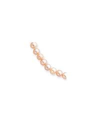14k 5.5-6mm Pink Freshwater Onion Cultured Pearl Necklace
