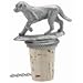 Dog Pewter Wine Bottle Stopper
