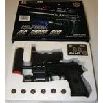Airsoft Gun with Silencer, Laser and Bluelight