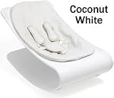 coco plexistyle baby lounger - White Frame - Coconut White