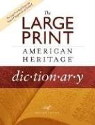 The Large Print American Heritage Dictionary, Revised Edition under Large Print in The Books Store