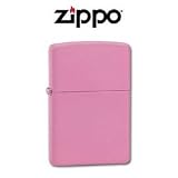 Zippo Pink Matte Pocket Lighter
