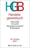 Produkt-Bild: Handelsgesetzbuch HGB