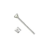.925 Sterling Silver Nose Stud 1.5 mm End Ball