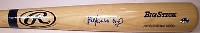 Alfonso Soriano Autographed/Hand Signed Rawlings Blonde Big Stick Bat