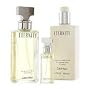 Eternity By Calvin Klein For Women. Gift Set ( Eau De Parfum Spray 3.4 Oz & Body Lotion 6.7 Oz + Eau De Parfum Spray 15 Ml).
