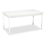 HON UTM3060QQCHR 60 by 30 by 29-Inch Non-Folding Rectangular Utility Table, Light Gray