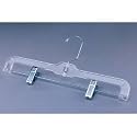 Crystal Skirt/Slack Hangers (12) (Clear) (Set of 12)