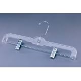 Crystal Skirt/Slack Hangers (12) (Clear) (Set of 12)