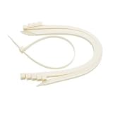 Spare Cuff, 1/2 in Wide, White, 100 Per Box - Handcuffs
