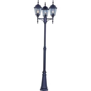 Maxim Lighting 1105BK 3-Light Outdoor Pole Post Lantern, Black by Maxim Manufacturing