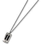 Titanium Black Plating Necklace TBN109-22