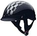 Scooter Helmet or Harley Half Helmet for Mopeds Motorcycles or Scooters, X-Large