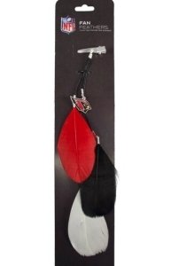 Arizona Cardinals Team Color Feather Hair Clip