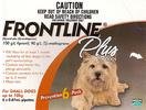 Frontline Plus Sml dog 1 to 23 Lbs 6 pack