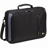 New Case Logic VNC-216 16 Inch Laptop Briefcase Black Adjustable Divider Sh ....