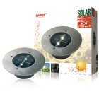 Solar Ground Spot 2 LED Round