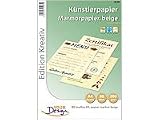 Produkt-Bild: Your Design 80 Blatt Marmorpapier (Karton) beige A4/200g Laser/Inkjet