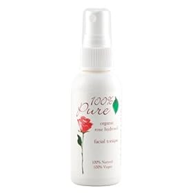 100% Pure Organic Rose Hydrosol Facial Toner
