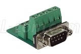 DB9 Male Connector for Field Termination