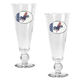 Los Angeles Dodgers Pilsner Glass Set