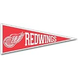 Review Winning Streak Sports  / Detroit Red Wings Wool NHL Pennants - Vintage