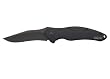 Kershaw Black Shallot Knife with Tungsten DLC Black coating on Blade & Handle