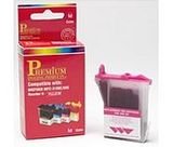Replacement Inkcart for Brother BRT-LC21M Cartridge, Magenta - Sold as 1 Each...
