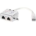 Equip Anschlussverdoppler Cat. 5e (RJ45 Stecker - 2x RJ45 Buchse)