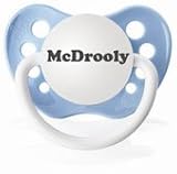 Expressions Pacifiers-McDrooly in Blue & White