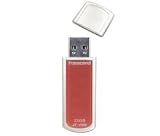 Transcend JetFlash V60 - USB flash drive - 32 GB - Hi-Speed USB - burgundy