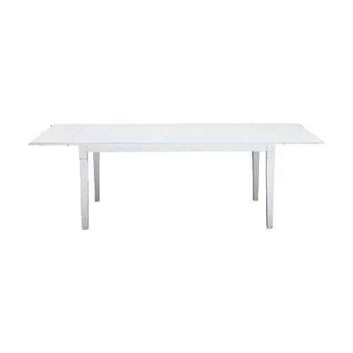 Ambientehome 53087 Tisch Oka, Birke wei&szlig; lackiert