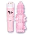 Juli Ashton Pocket Rocket Personal Body Massager with Pink Sleeve