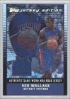 2002-03 Topps Jersey Edition Black #JEBW - Ben Wallace R/99