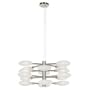 Possini Euro Harmony Nickel 16-Light Pendant Chandelier