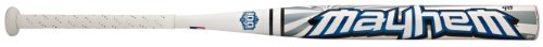 Worth Slowpitch 2012 BJ Fulk Mayhem ASA Bat, Size 34 Length/30-Ounce