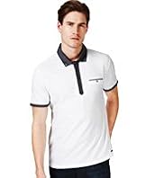 Autograph Soft Touch Chambray Polo Shirt with Modal