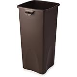 23 Gallon Brown Untouchable&reg Square Container (10-0324) Category: Indoor Trash Cans by Rubbermaid
