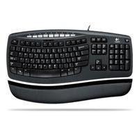 Logitech Comfort Wave 450 - Keyboard - USB - ergonomic