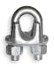 Industrial Grade 4DV39 Clip, Wire Rope, 1/2 In Wire Rope Dia