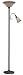 CANARM LTD RIFL250A72 ORB Flamenco 2 Light Floor Lamp Amber Scavo Glass 100W and 60W Type A  Oil Rubbed Bronze Finish