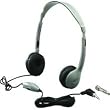 Hamilton Electronics MS2LV SchoolMate Personal Mono - Stereo Headphone with in-line Volume, Leatherette