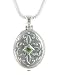 Anatoli Oval Peridot Locket Necklace
