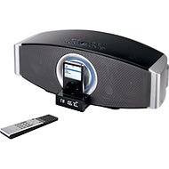iLive Home Music Station with Built-in Subwoofer and iPod Dock (Black)